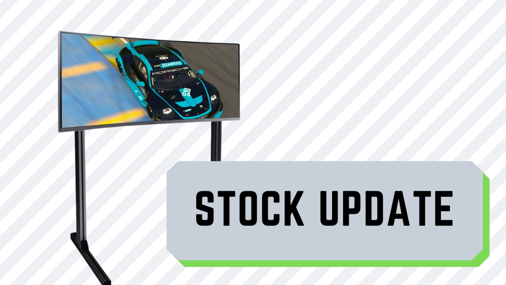 Update on Monitor Stand availability (now arriving Weds 14th October)