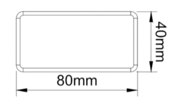 40x80 end caps (Pack of 10) – Race Anywhere